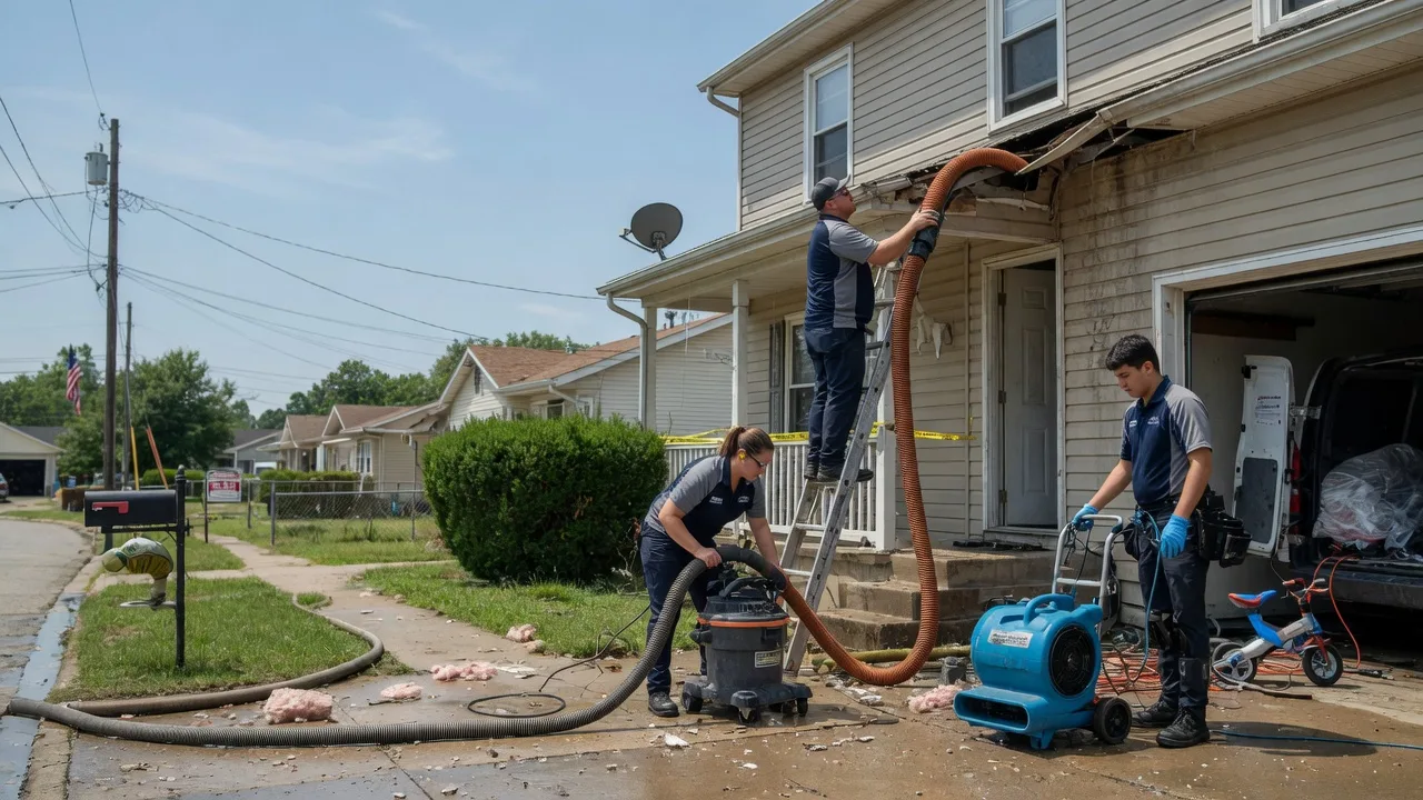 Water Damage Restoration in Leslie, WV near me